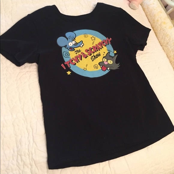itchy and scratchy shirt forever 21